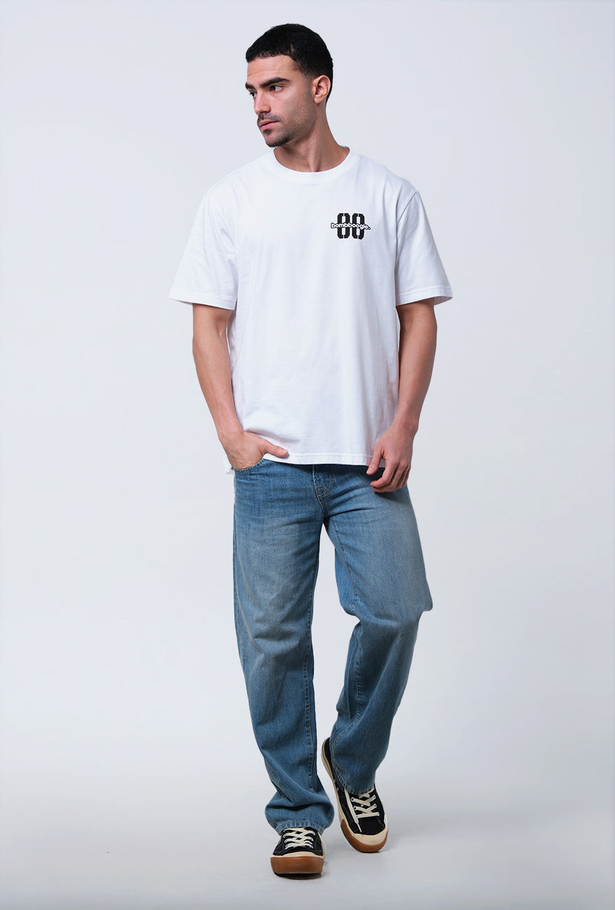 T-Shirt Lengan Pendek Regular Moisle Offwhite 2.0 Exclusive Online
