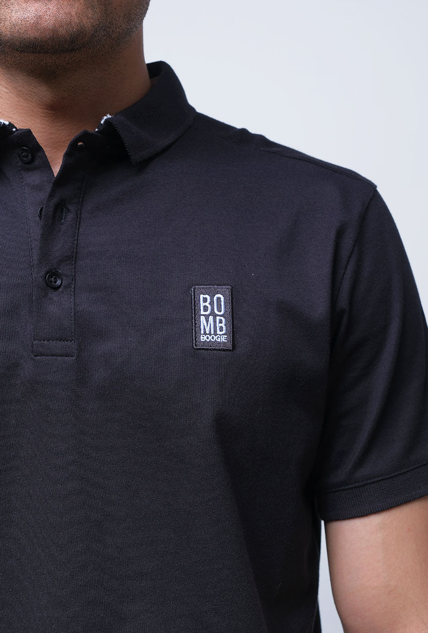 Polo Shirt Riskgoner Black