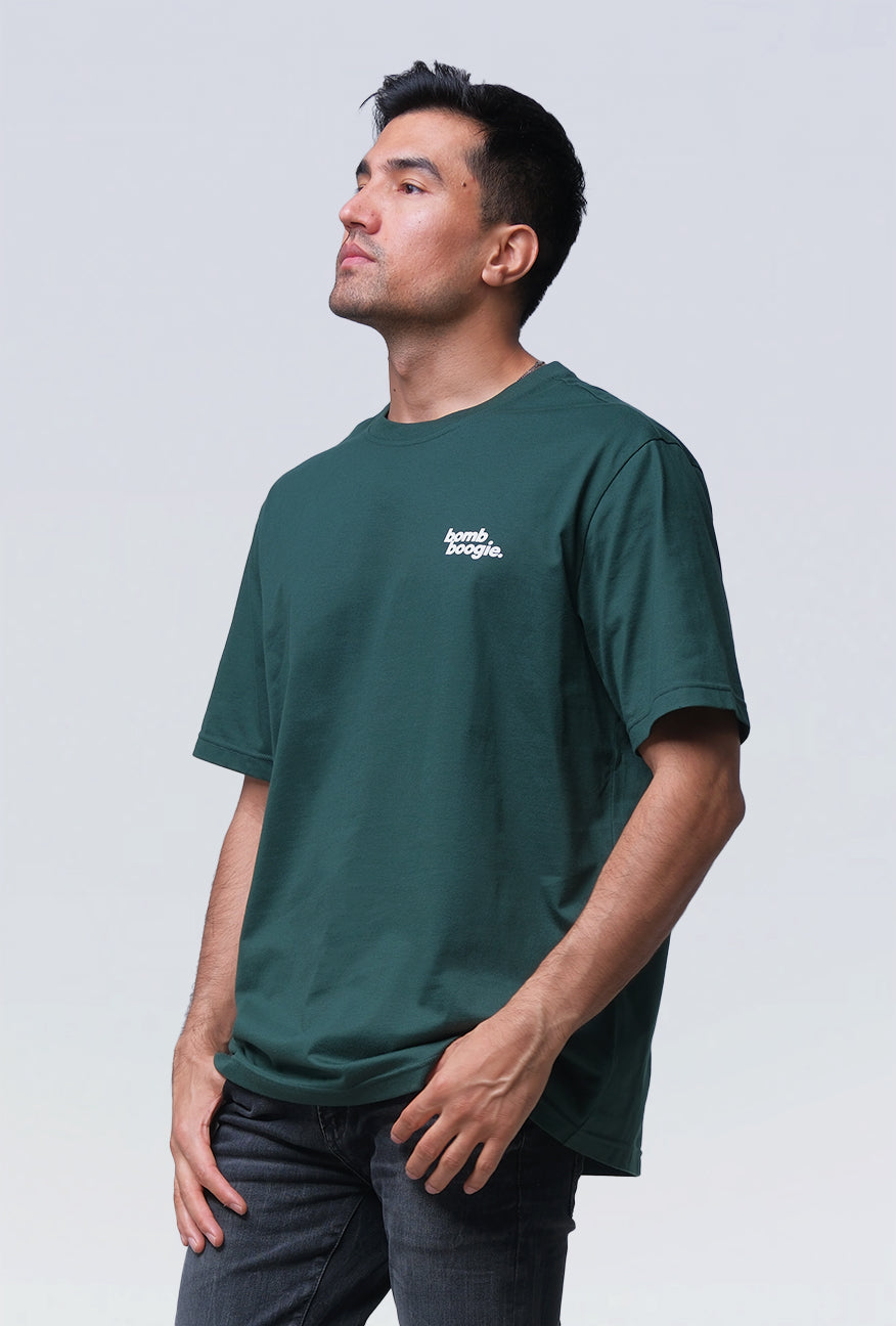 T-Shirt Lengan Pendek Regular Howler Dark Green 2.0