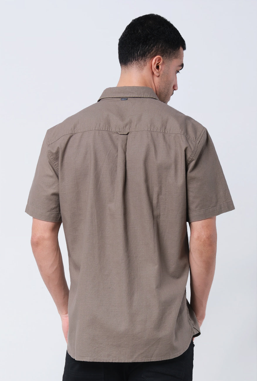 Kemeja Lengan Pendek Regular Radley Olive Green