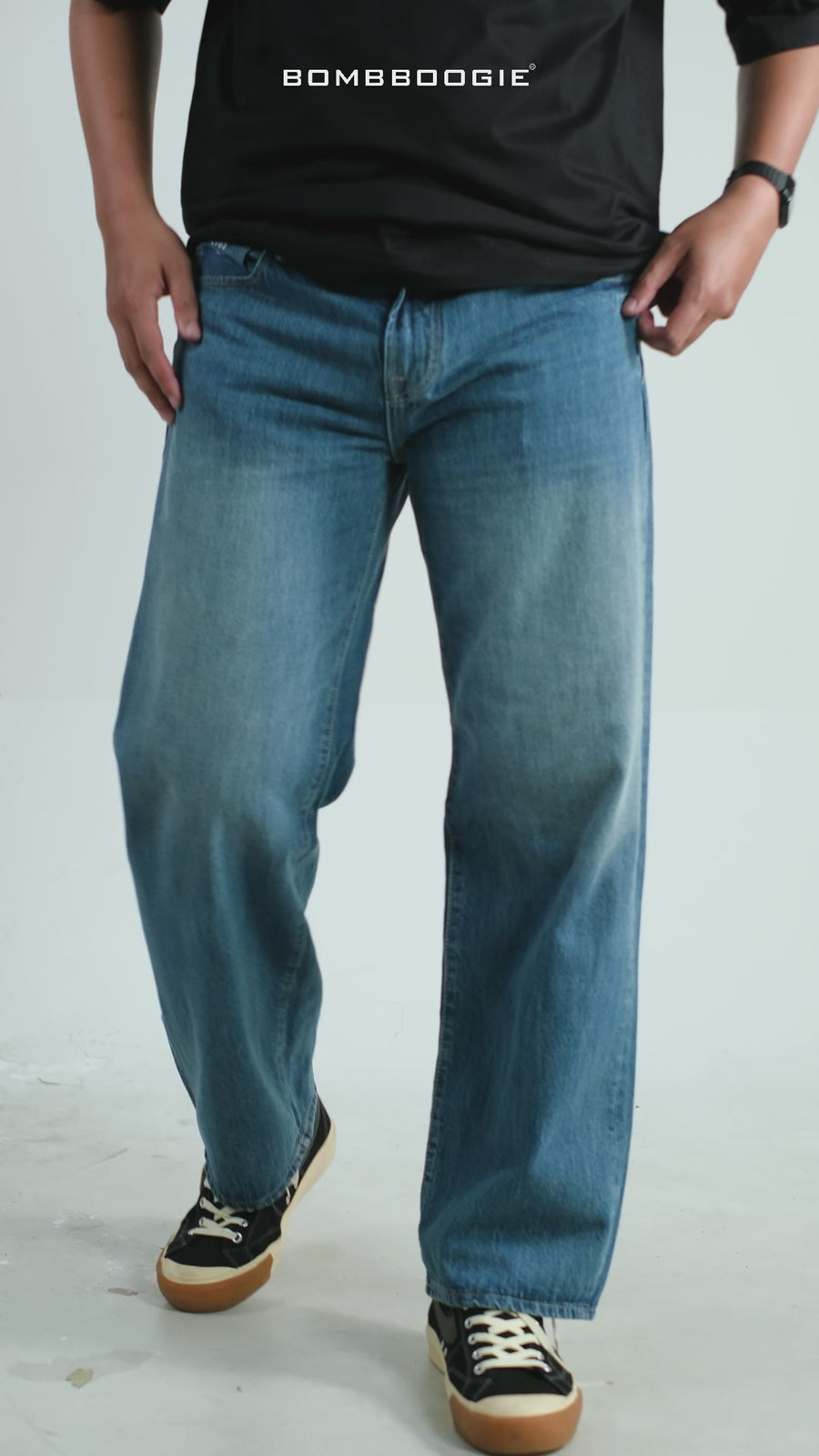 Jeans Loose K8 Light Blue