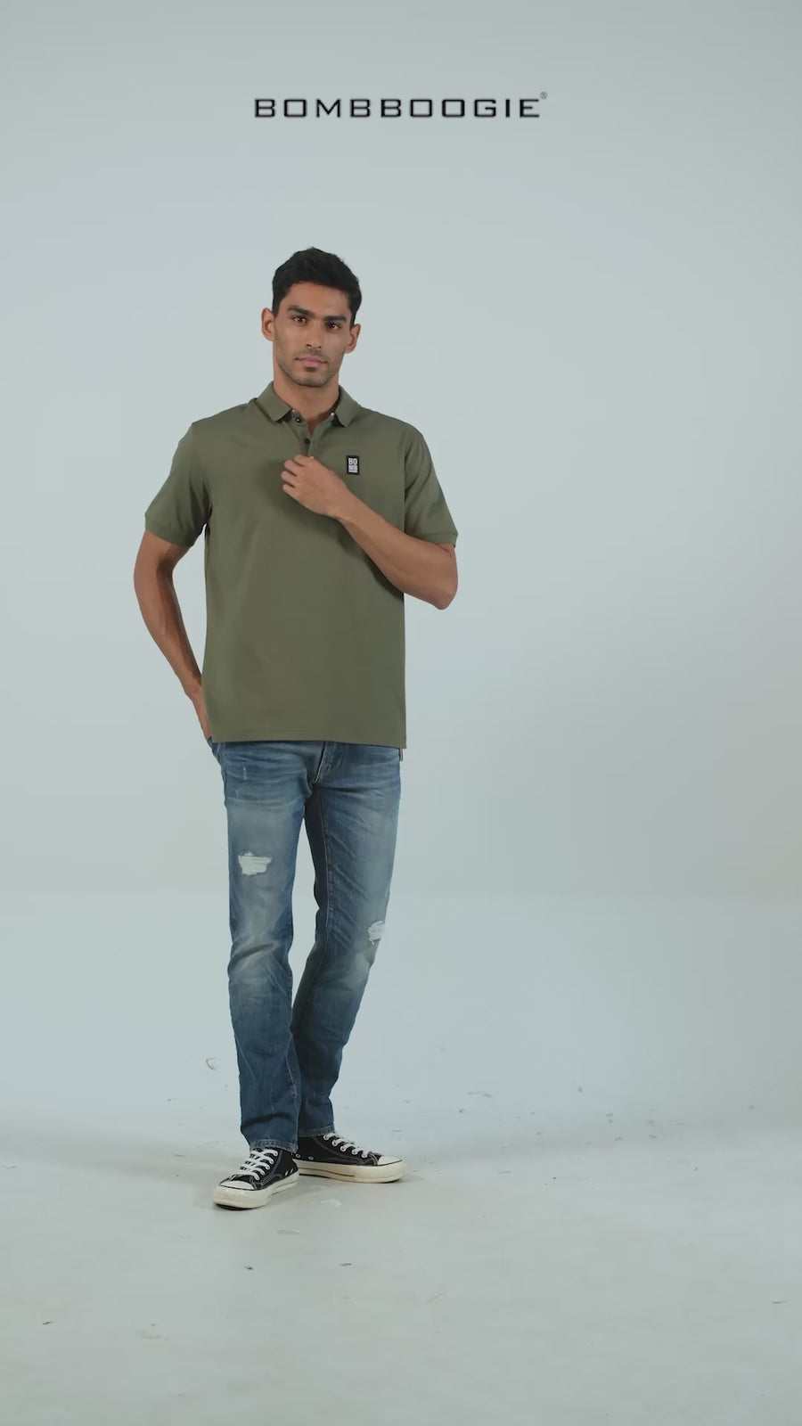 Polo Shirt Riskgoner Army