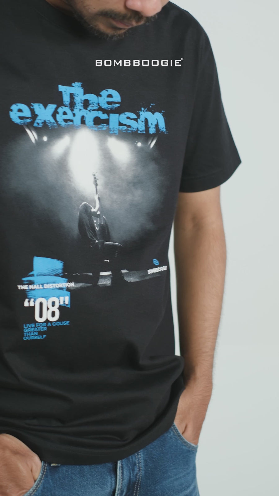 T-Shirt Lengan Pendek Slimfit Parlez Black Exclusive Online