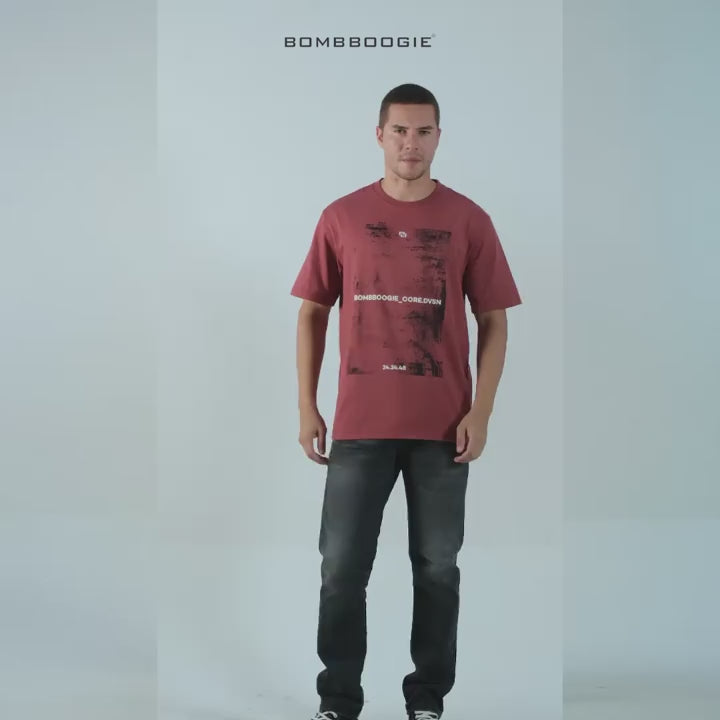 T-Shirt Lengan Pendek Regular Norsfox Dusty Pink 2.0