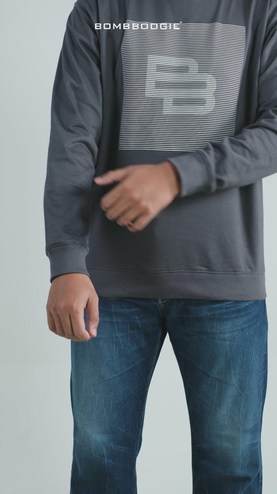 Sweater Collins Dark Grey
