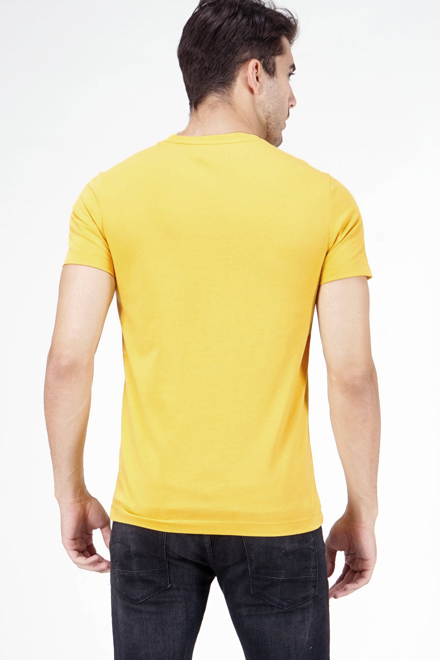 T-Shirt Lengan Pendek Venon Mustard
