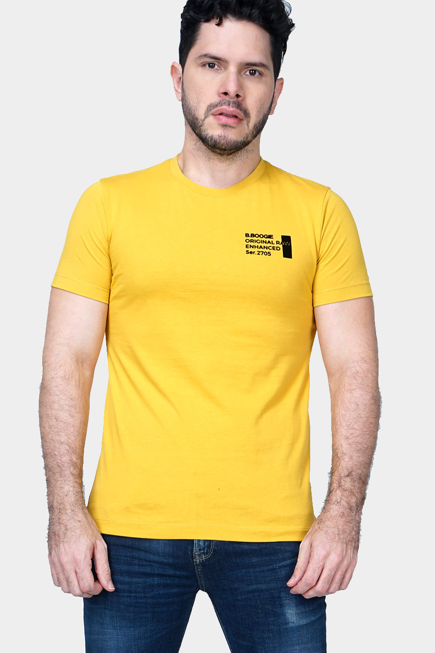T-Shirt Lengan Pendek Pursuit Mustard