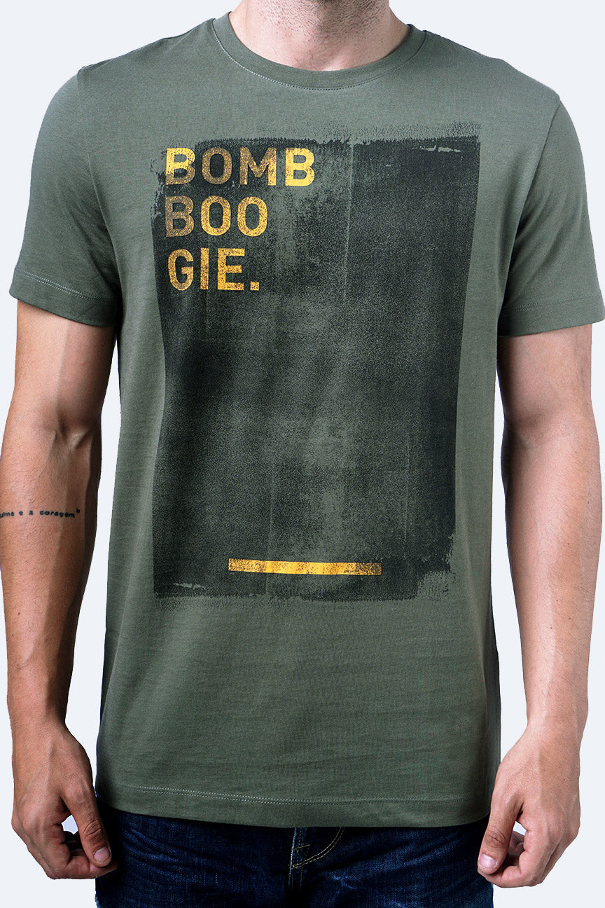 T-Shirt Lengan Pendek Beaver Army
