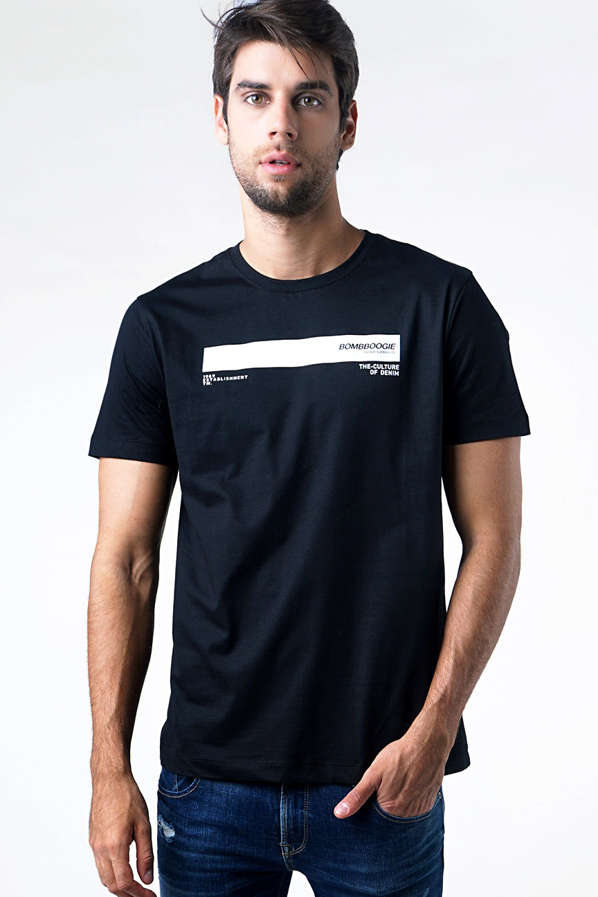 T-Shirt Lengan Pendek Helter Black