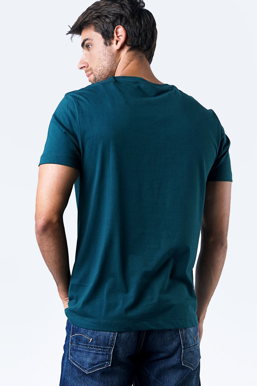 T-Shirt Lengan Pendek Mescla Dark Green