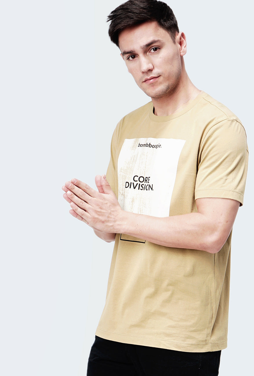 T-Shirt Lengan Pendek Heilder Khaki
