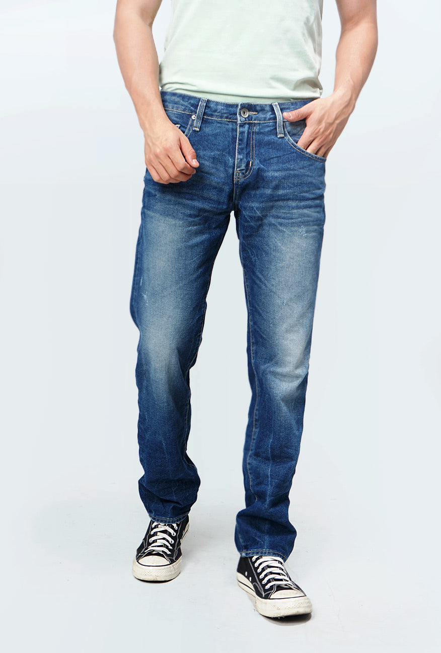 Jeans Slimfit H5 Series Medium Blue Handmade