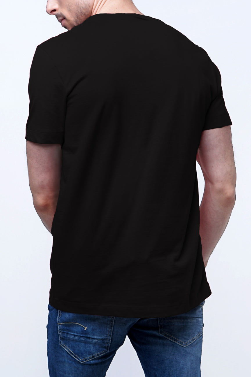 T-Shirt Lengan Pendek Malcom Dark Grey