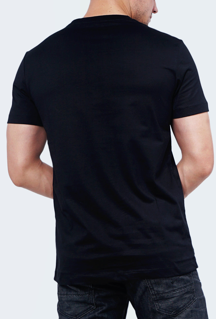 T-Shirt Lengan Pendek Glades Black