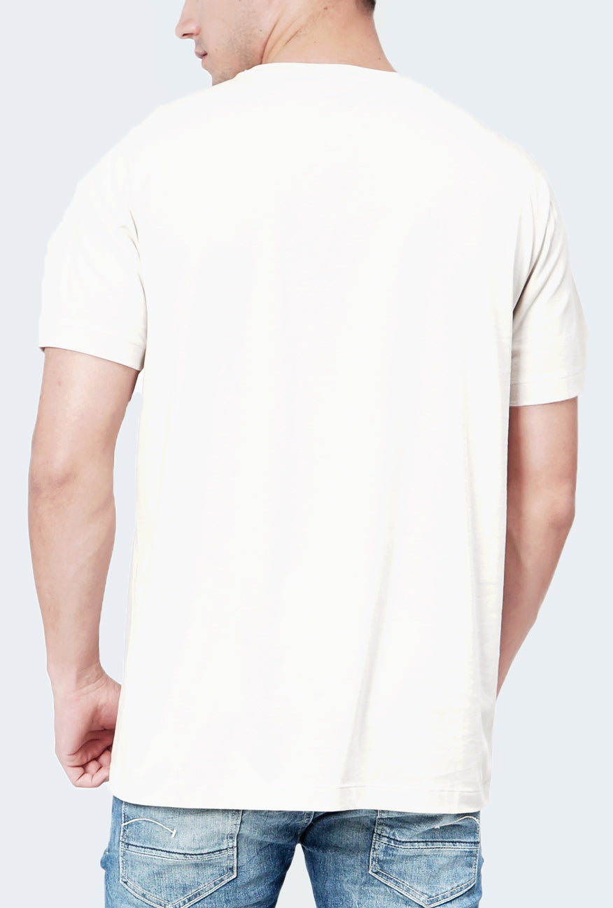 T-Shirt Lengan Pendek Costin Light Khaki
