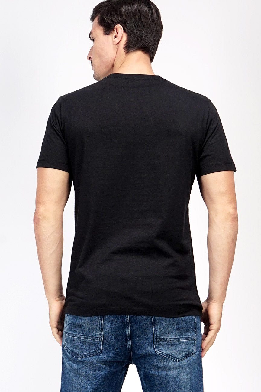 T-Shirt Lengan Pendek Basereiten Black