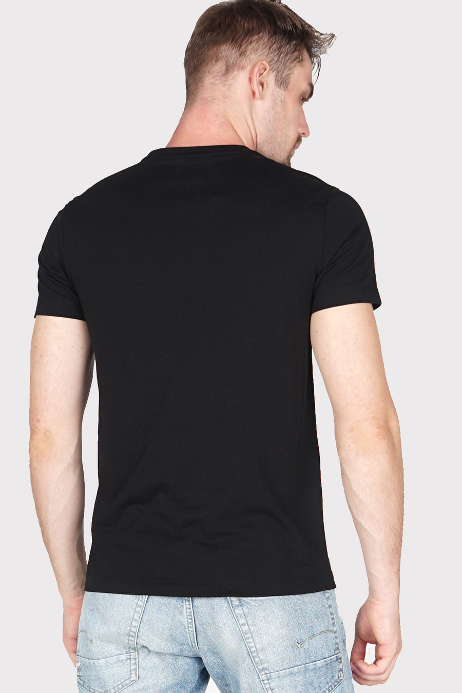 T-Shirt Lengan Pendek Caustic Black