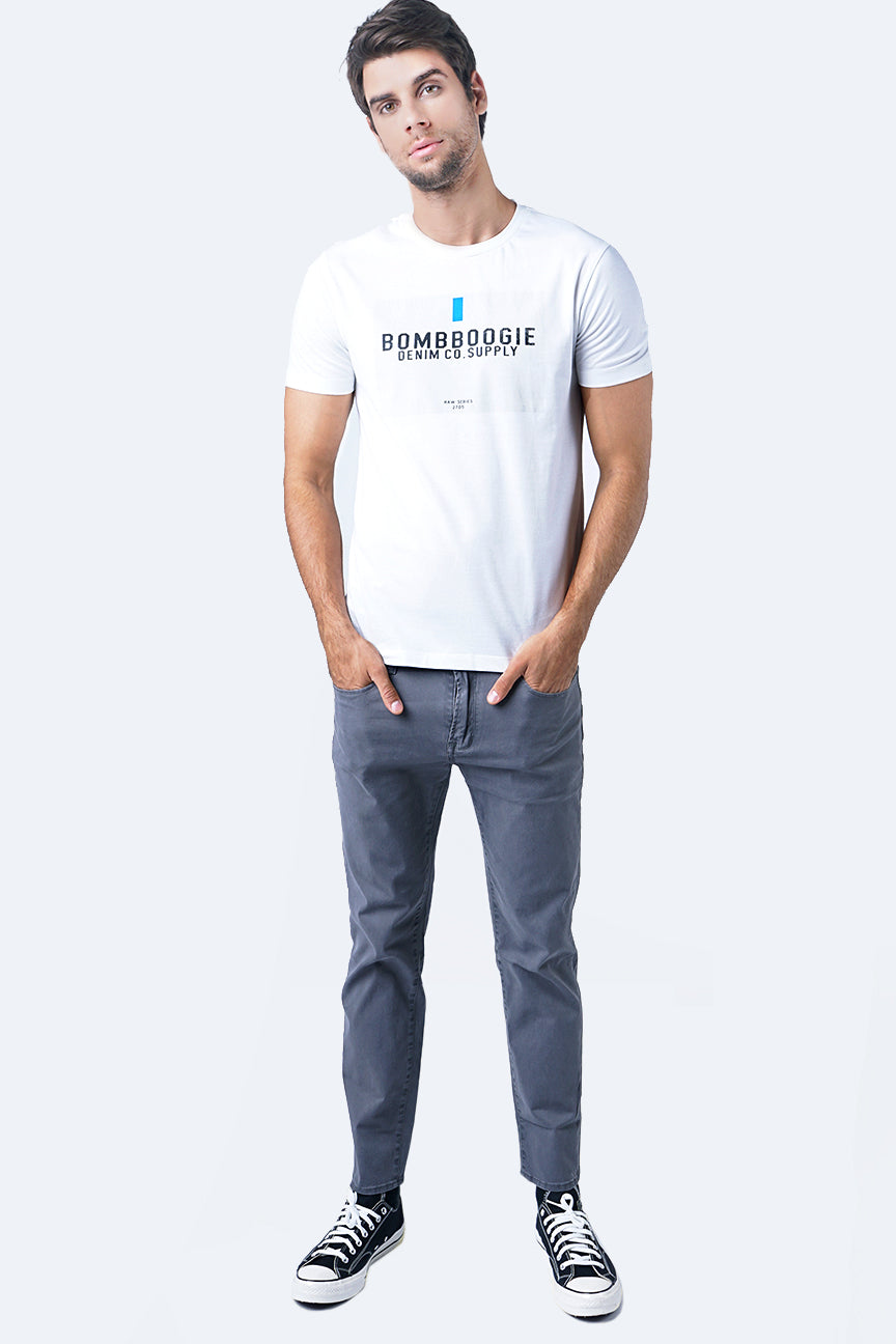 T-Shirt Lengan Pendek Dazze Offwhite