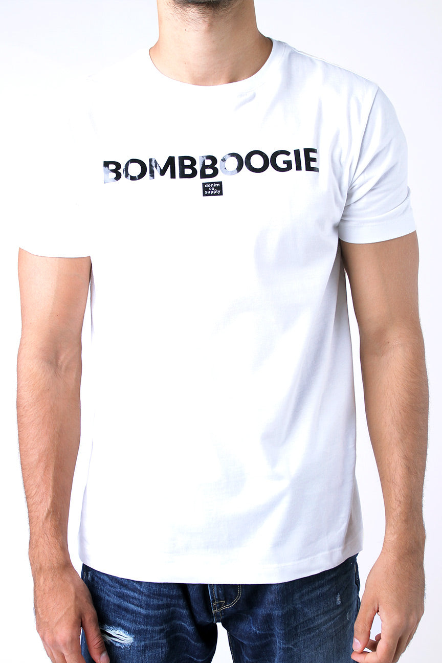 T-Shirt Lengan Pendek Flovel Offwhite