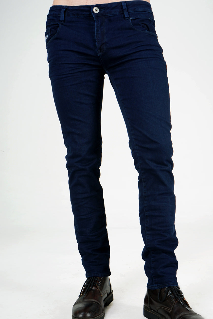 Jeans Skinny C9 Series Dark Blue Crinkle