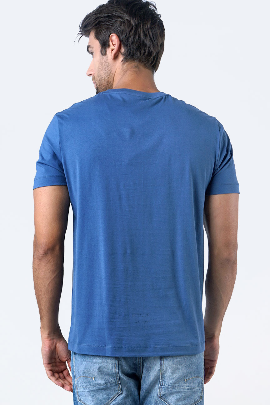 T-Shirt Lengan Pendek Gravia Blue