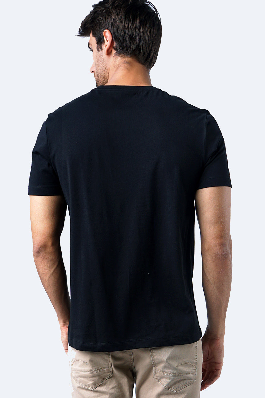 T-Shirt Lengan Pendek Grayson Black