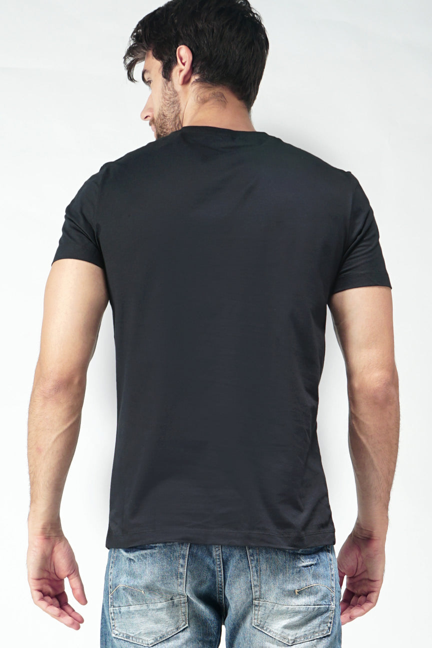 T-Shirt Lengan Pendek Hasley Black