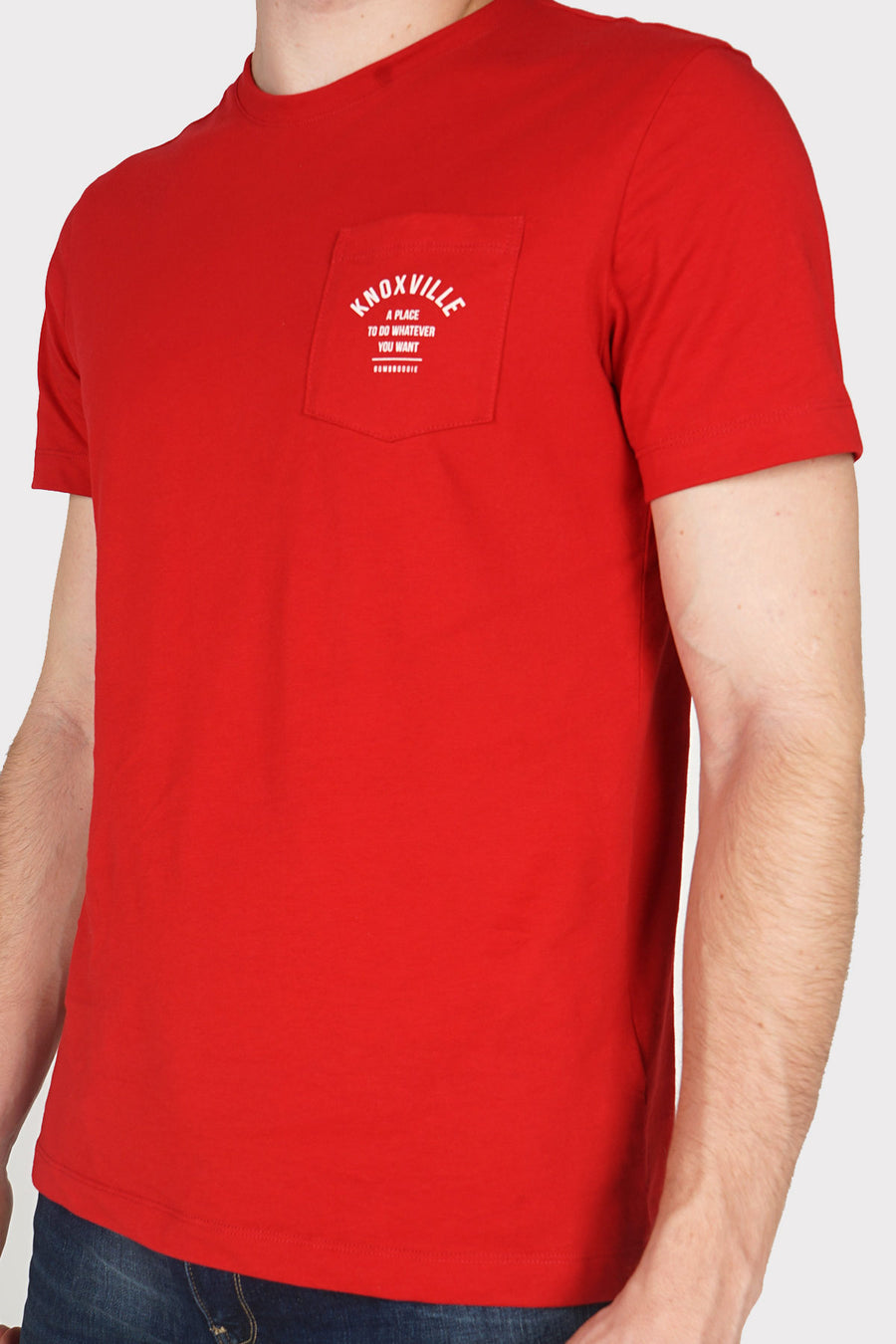 T-Shirt Lengan Pendek Knoxville Red