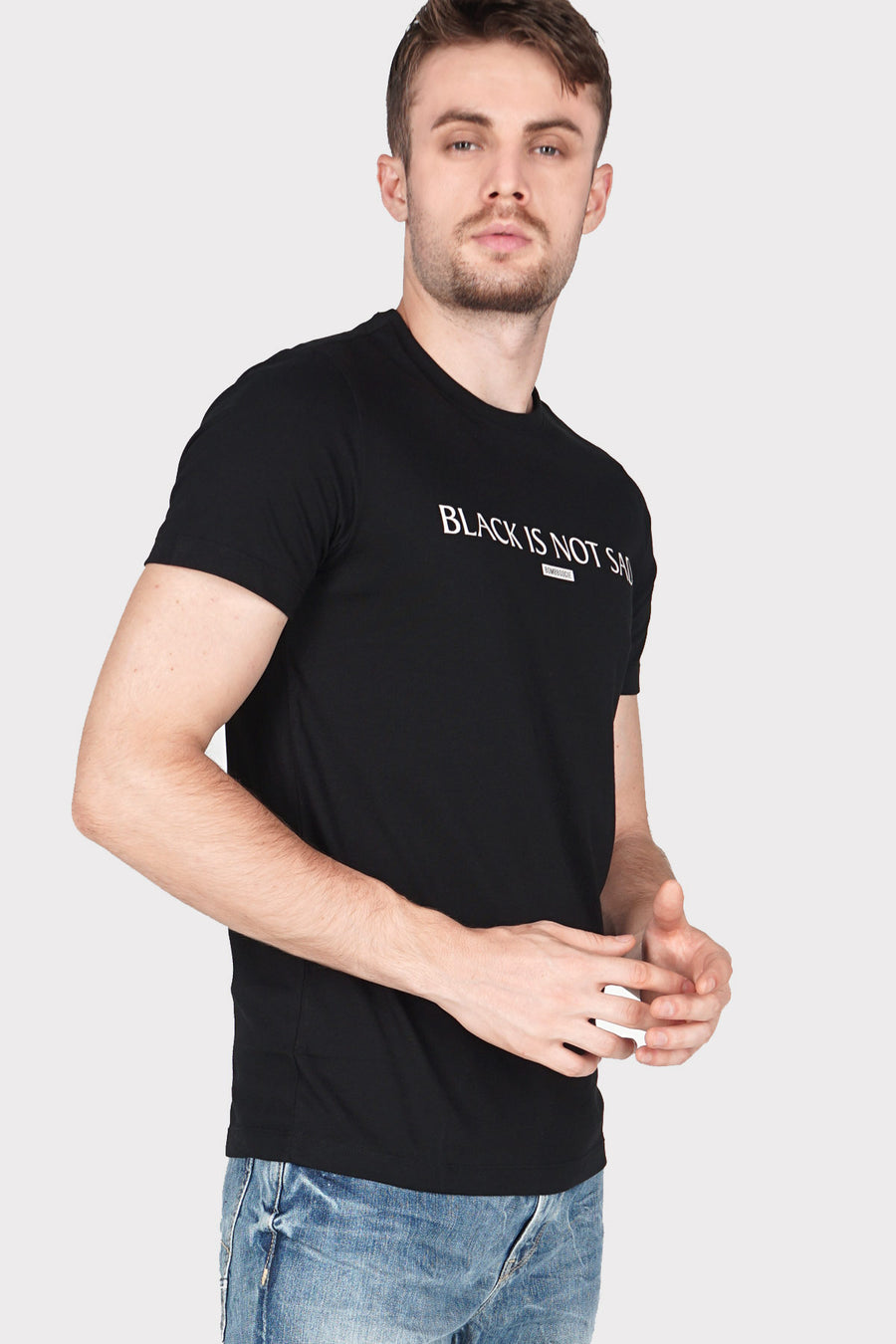 T-Shirt Lengan Pendek Nashville Black