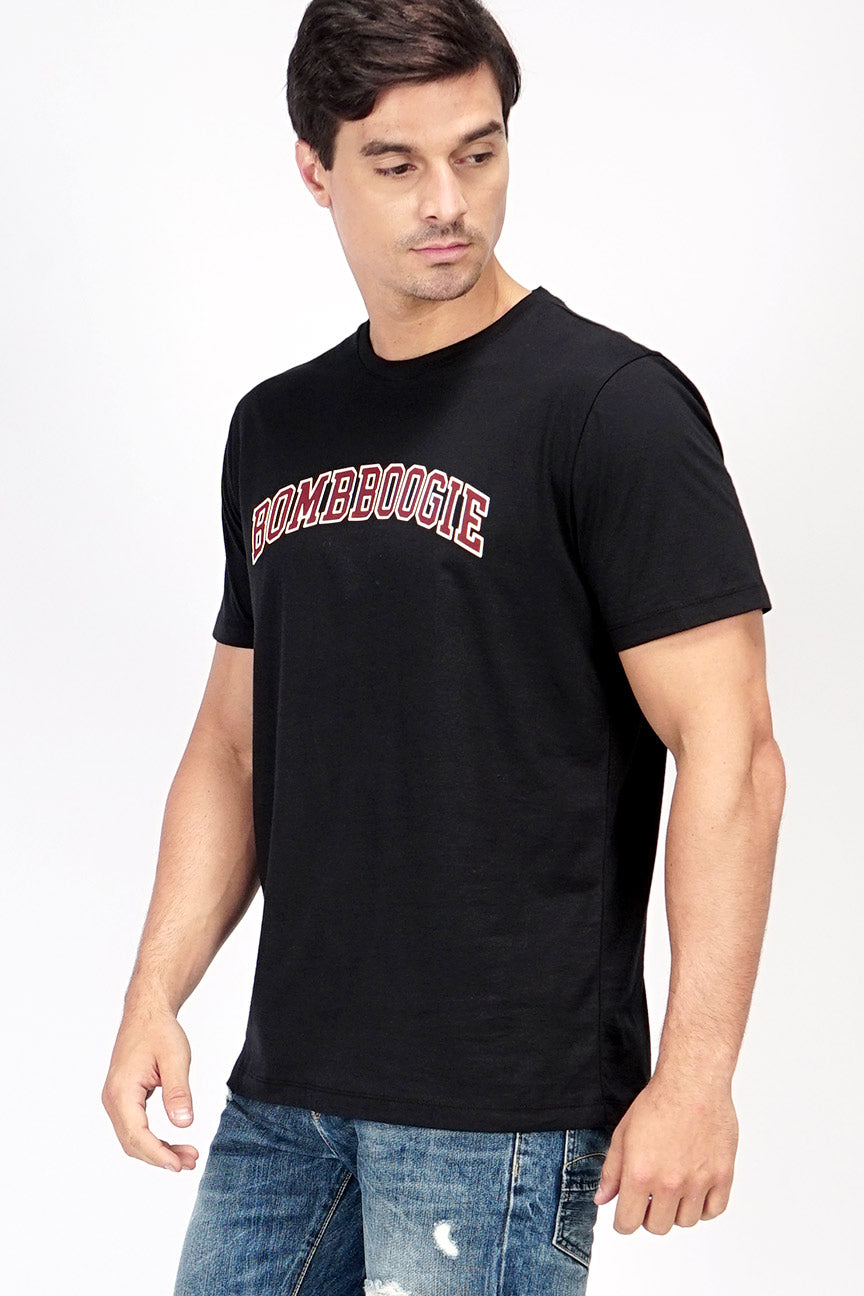 T-Shirt Lengan Pendek Seville Black