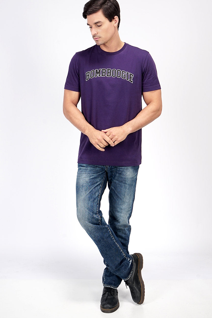 T-Shirt Lengan Pendek Seville Purple