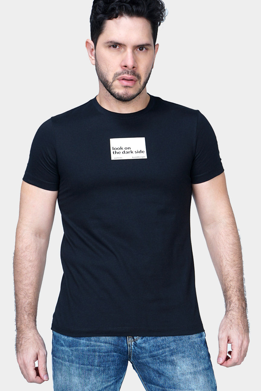 T-Shirt Lengan Pendek Transom Black