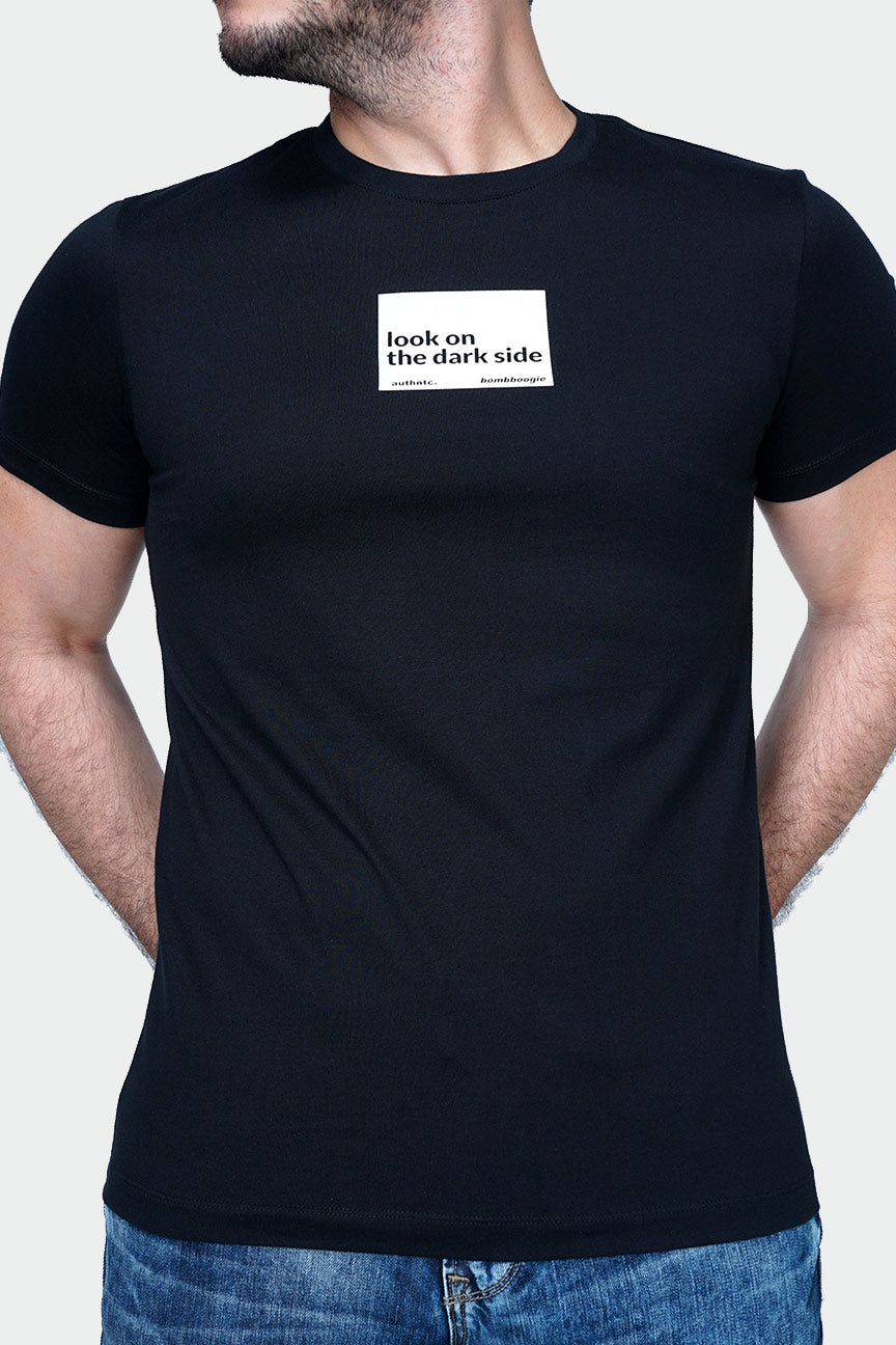 T-Shirt Lengan Pendek Transom Black