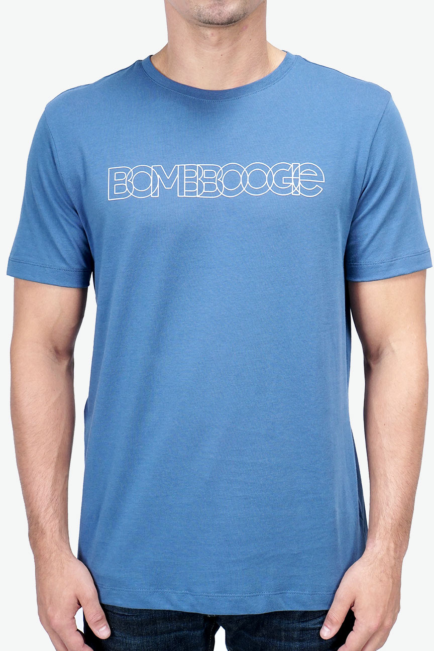 T-Shirt Lengan Pendek Snyder Blue